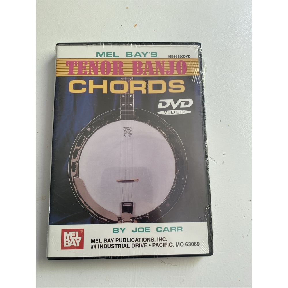 Mel Bay's Tenor Banjo Chords DVD 2005 Instruction Lessons Joe Carr